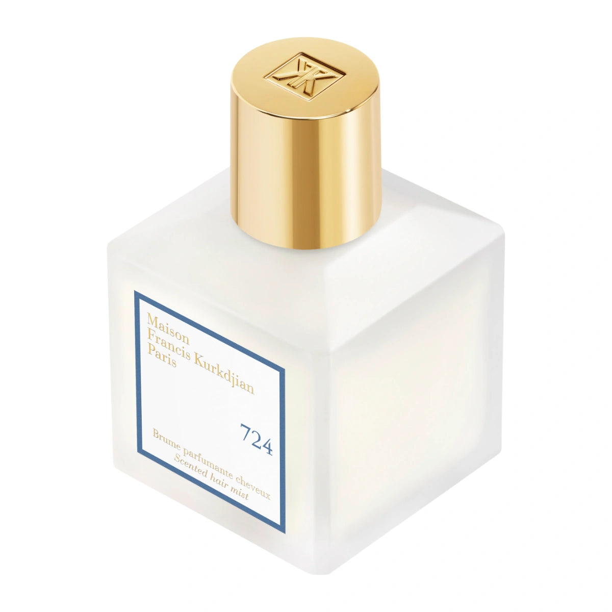 Maison Francis Kurkdjian Paris - 724 - Hair Mist in quadratischem Flakon mit goldfarbenem Verschluss und schlichtem Etikett