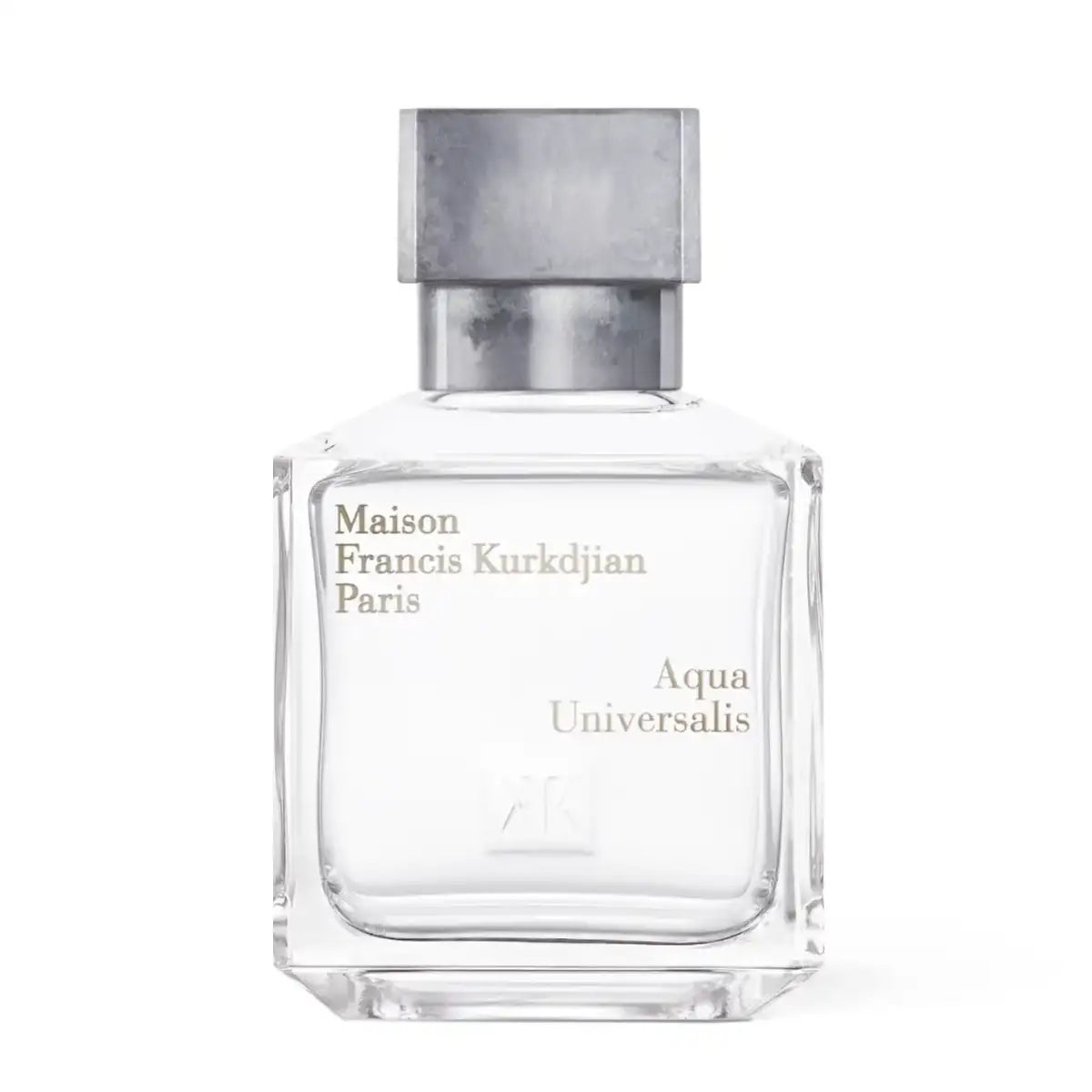 Maison Francis Kurkdjian Paris - Aqua Universalis klarer eckiger Glasflakon mit silbernem Verschluss und dezentem Schriftzug