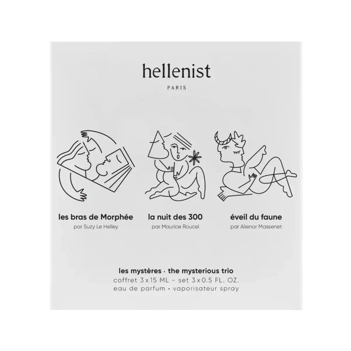 Hellenist Paris - Travel Set - The Mysterious Trio