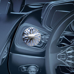 LINARI - Car Diffusor - Oceano markanter Autoduftspender mit klarem, maritimem Design und frischer Zitrusnote fürs Auto