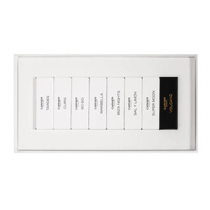 Carner Barcelona - Our Bestsellers Discovery Set mit sieben eleganten Parfumproben in weißem Präsentationsetui