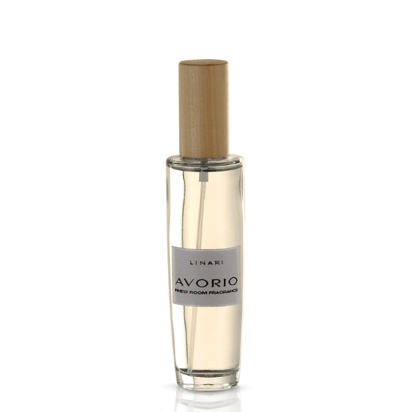 LINARI - Avorio - Raumspray mit elegantem Flakon und zart-floralem Duft aus Jasmin, Maiglöckchen und Bergamotte