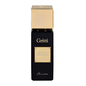 Gritti - Ivy Collection - Beyond the Wall Parfumflakon mit schwarzem Glas und goldfarbenem Verschluss in elegantem Design