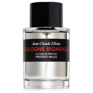 Frédéric Malle - Cologne Bigarade klarer Flakon mit schwarzem Verschluss und schwarzem Etikett mit roter Schrift