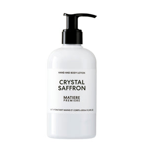 Matière Première - Crystal Saffron - Hand & Body Lotion mit leichter Textur für geschmeidig weiche Haut und leuchtenden Duft