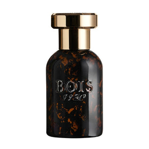 Bois 1920 - Prestige Collection - Durocaffè Parfumflakon mit schwarz-braunem Marmordesign und goldfarbenem Verschluss
