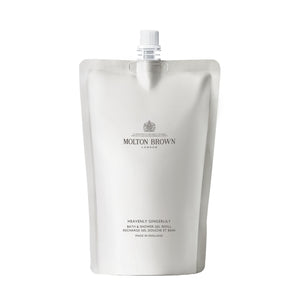 Molton Brown - Heavenly Gingerlily Bath & Shower Gel - Refill umweltfreundliche Nachfüllung mit weiß-blumigem Duft