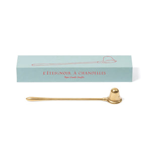 Trudon - Kerzenlöscher aus massivem Messing mit langem Stil, elegante Lösung zum sicheren Ausblasen von Kerzenflammen