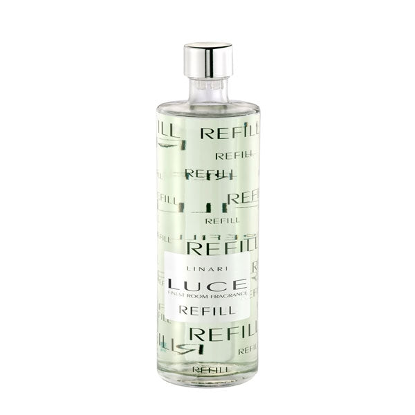 LINARI - Luce - Diffusor - Refill mit strahlender Frische aus Bergamotte, Jasmin und zarten Moosnoten für lebendige Raumluft