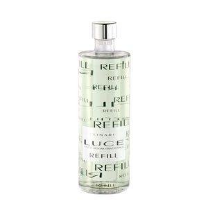LINARI - Luce - Diffusor - Refill mit strahlender Frische aus Bergamotte, Jasmin und zarten Moosnoten für lebendige Raumluft