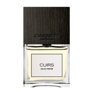 Carner Barcelona - Cuirs Parfumflakon mit klaren Linien und dunklem Holzdeckel, edel und zeitlos gestaltet