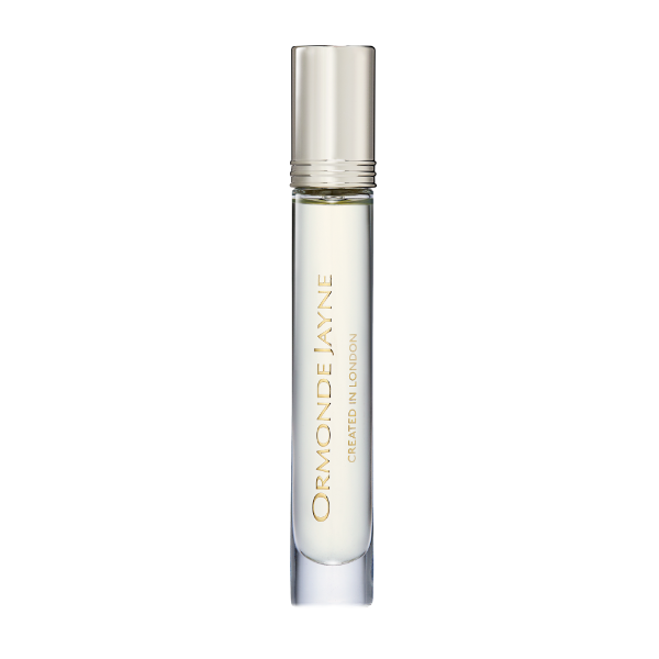 Ormonde Jayne - Qi Intensivo Duftroller mit schlichtem, transparentem Glas und silberfarbenem Verschluss in elegantem Design