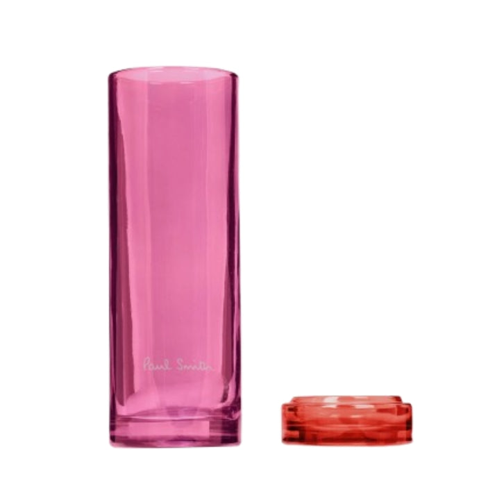 Paul Smith - Rose - Diffusor in elegantem rosa Glas mit passendem orangenem Deckel für frische Duftakzente
