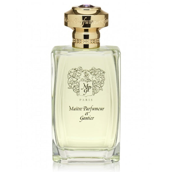 Maître Parfumeur et Gantier - Vocalise eleganter Flakon mit goldfarbenem Verschluss und zartem Duftöl im klaren Glasflakon